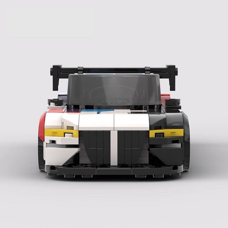 German GT3 Endurance Racing MOC Building Kit | Supercar Track Model - 2