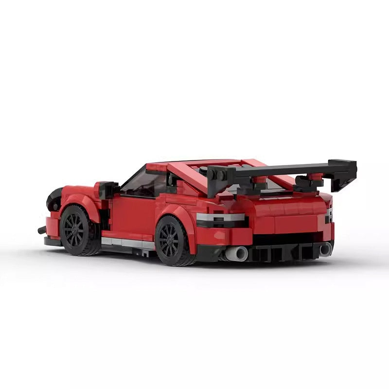 German GT3 Racing Sports Car Building Kit | 8-Stud LEGO-Compatible MOC - 3