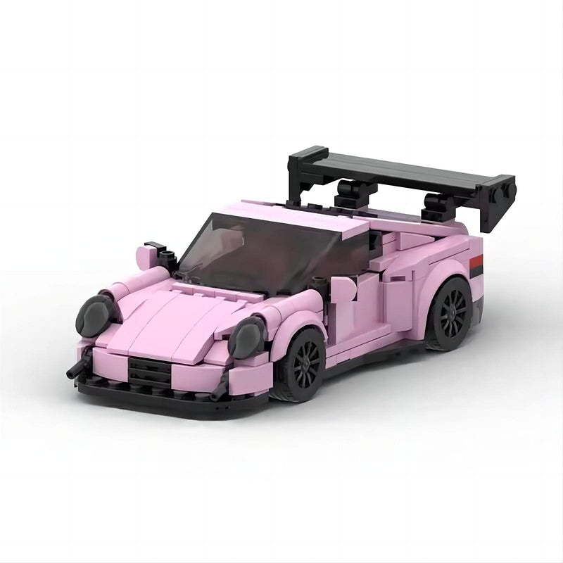 German GT3 Racing Sports Car Building Kit | 8-Stud LEGO-Compatible MOC - 8