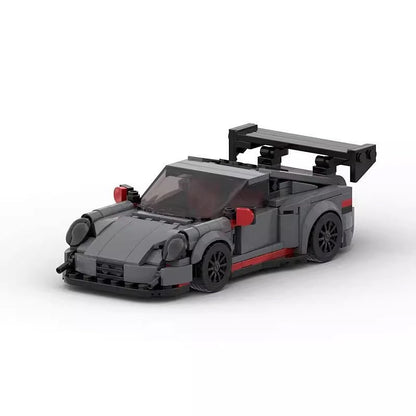 German GT3 Racing Sports Car MOC Building Kit | 8-Stud Vehicle Model - 5