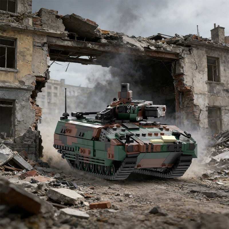 German IFV Puma MOC Building Kit | 1:35 Scale Armored Vehicle Model - 5