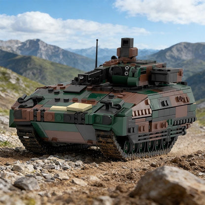 German IFV Puma MOC Building Kit | 1:35 Scale Armored Vehicle Model - 6