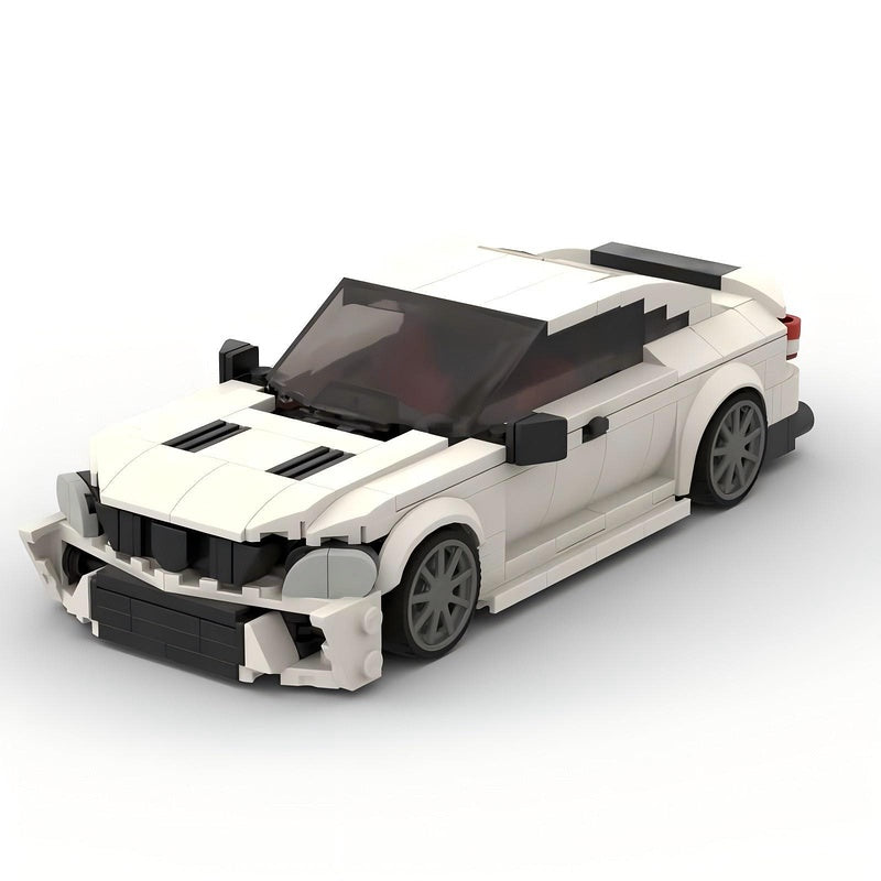 German Luxury Sport Coupe W204 Building Kit | LEGO-Compatible MOC - 5