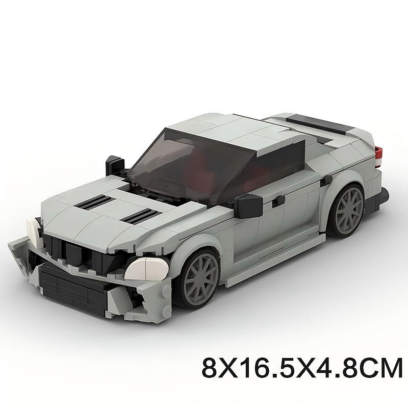 German Luxury Sport Coupe W204 MOC Building Kit | Vehicle Model - 3