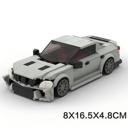 German Luxury Sport Coupe W204 MOC Building Kit | Vehicle Model - 3