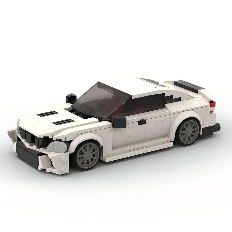 German Luxury Sport Coupe W204 MOC Building Kit | Vehicle Model - 4