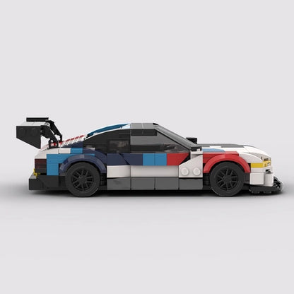 German M4 GT3 Endurance Racing Car Building Kit | LEGO-Compatible MOC - 4