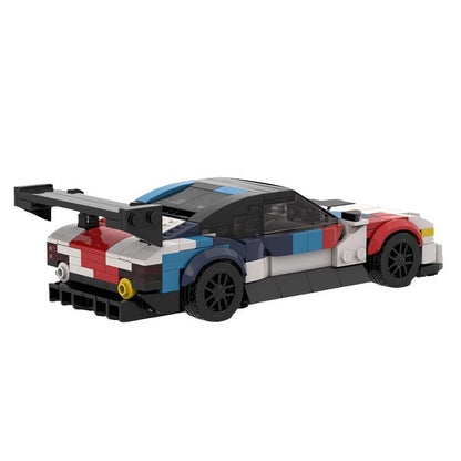 German M4 GT3 Endurance Racing Car Building Kit | LEGO-Compatible MOC - 5