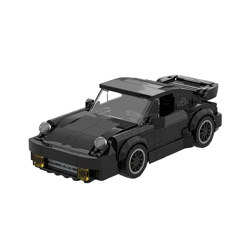 German Turbo Rear-Engine Sports Coupe MOC Building Kit - 1