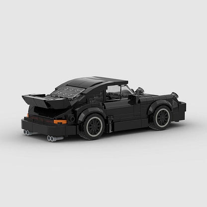 German Turbo Rear-Engine Sports Coupe MOC Building Kit - 4