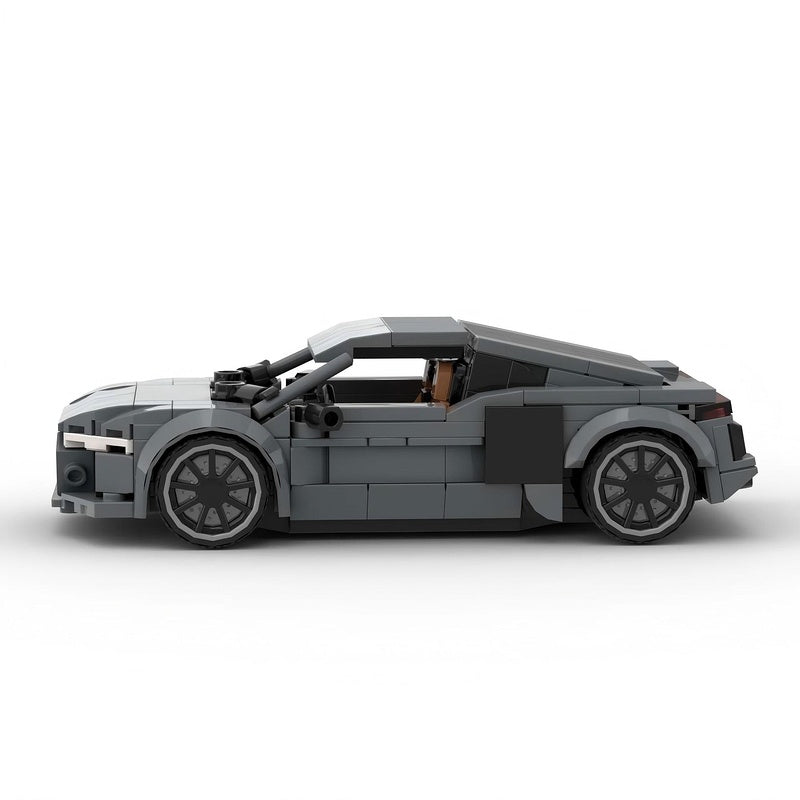 German V10 Super Sports Coupe Hypercar Building Kit | LEGO-Compatible MOC - 3