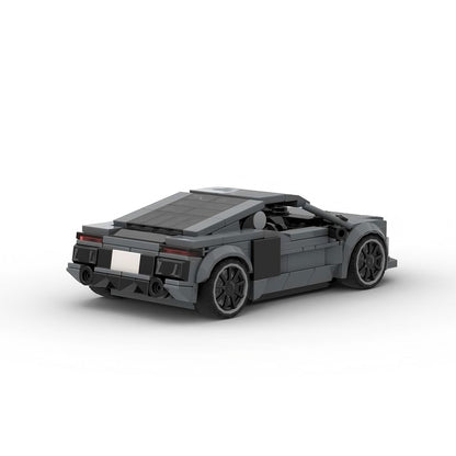 German V10 Super Sports Coupe Hypercar Building Kit | LEGO-Compatible MOC - 4