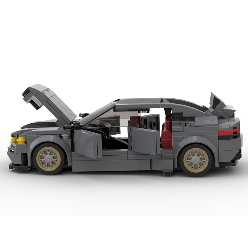 German V8 Sport Sedan Building Kit | LEGO-Compatible MOC - 3
