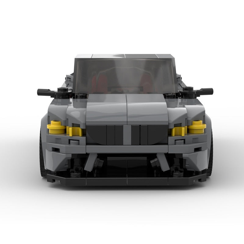 German V8 Sport Sedan Building Kit | LEGO-Compatible MOC - 4