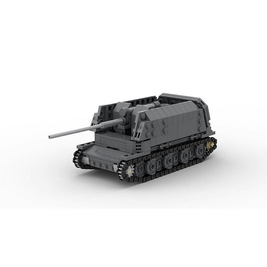 German WWII Pz. Sfl. IVc Prototype Tank Destroyer MOC Building Kit - 1
