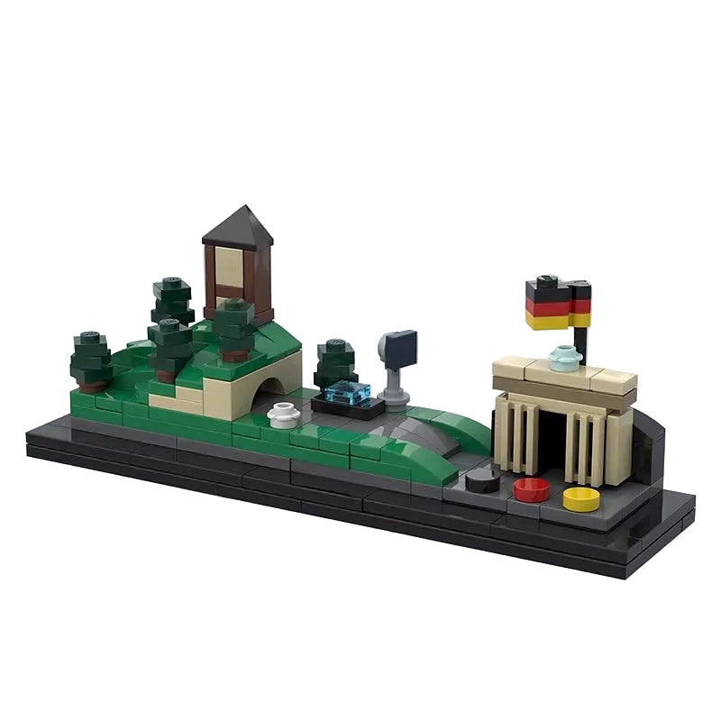 Germany Skyline MOC Architecture Building Kit - 1