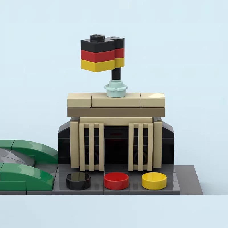 Germany Skyline MOC Architecture Building Kit - 4