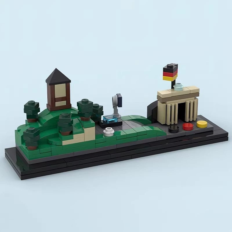 Germany Skyline MOC Architecture Building Kit - 5