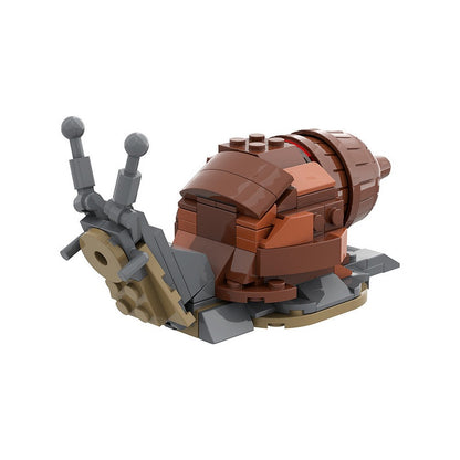 Giant African Snail MOC Building Kit | Realistic Snail Model - 1