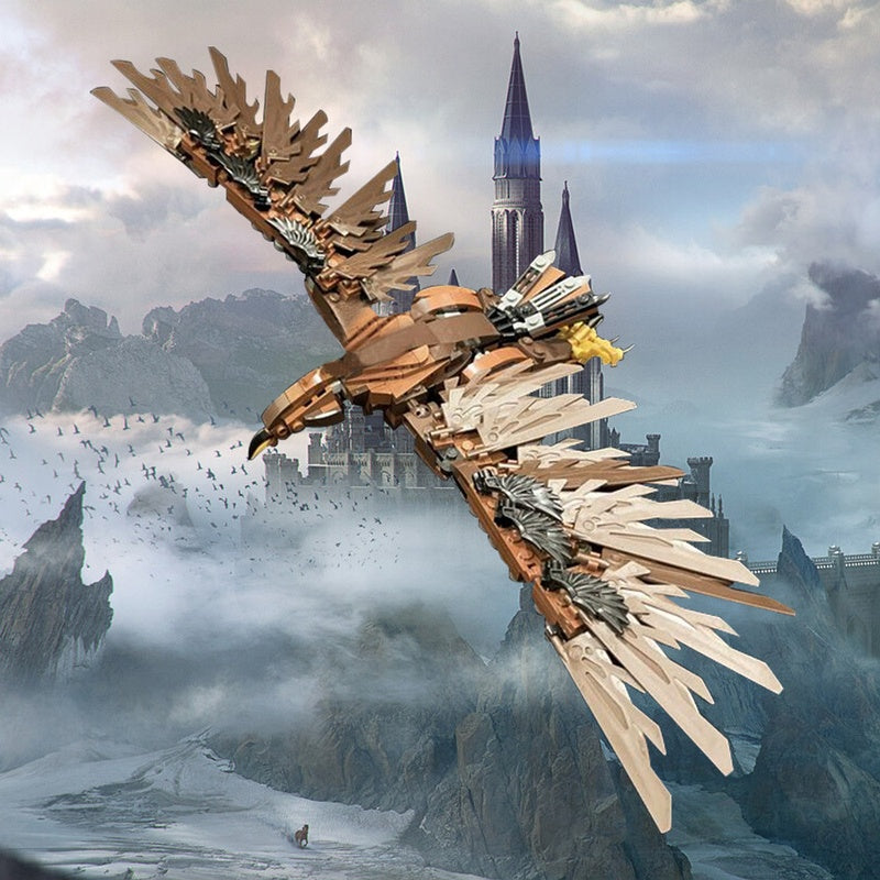 Giant Fantasy Eagle Building Kit | LEGO-Compatible MOC - 1