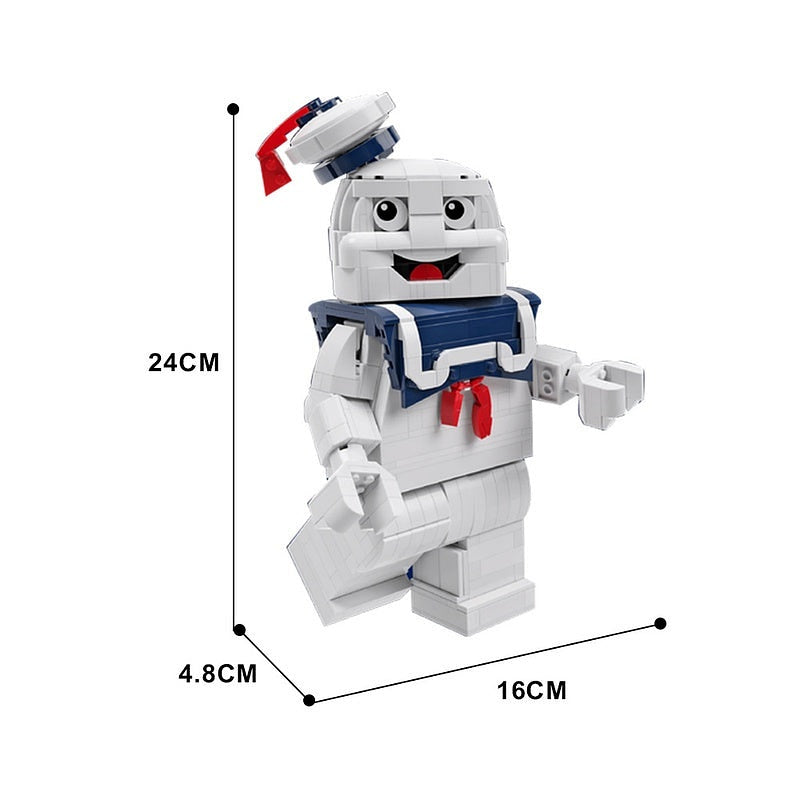 Giant Marshmallow Monster MOC Creature Building Kit - 4