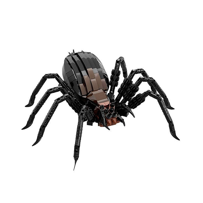 Giant Shadow Spider MOC Monster Model Building Kit | Dark Fantasy Lair - 1