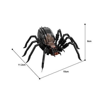 Giant Shadow Spider MOC Monster Model Building Kit | Dark Fantasy Lair - 5