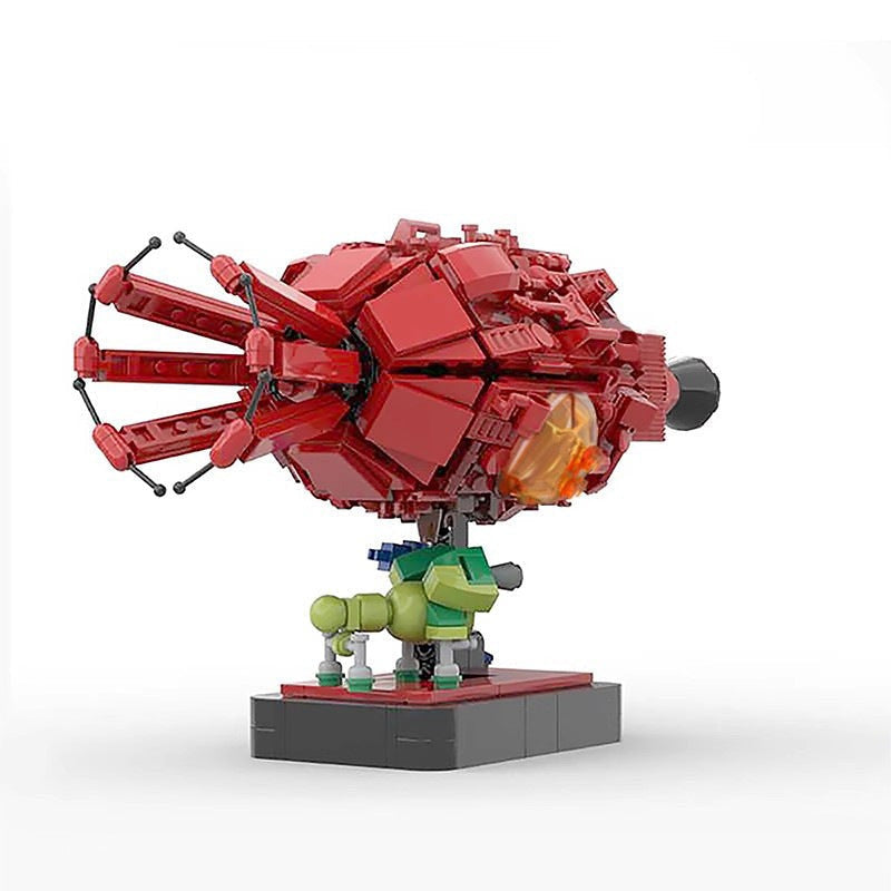 Giant Space Mining Ship MOC Spacecraft Building Kit | Industrial Explorer - 1