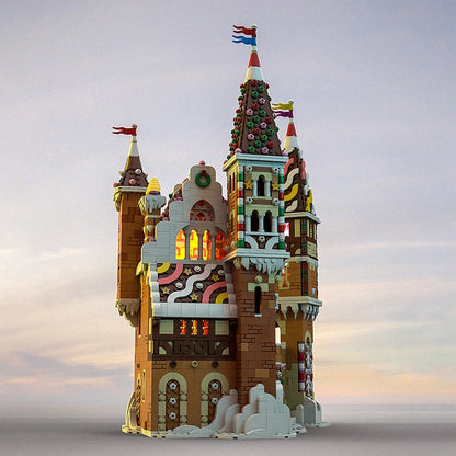 Gingerbread Castle Fantasy MOC Building Kit - 2