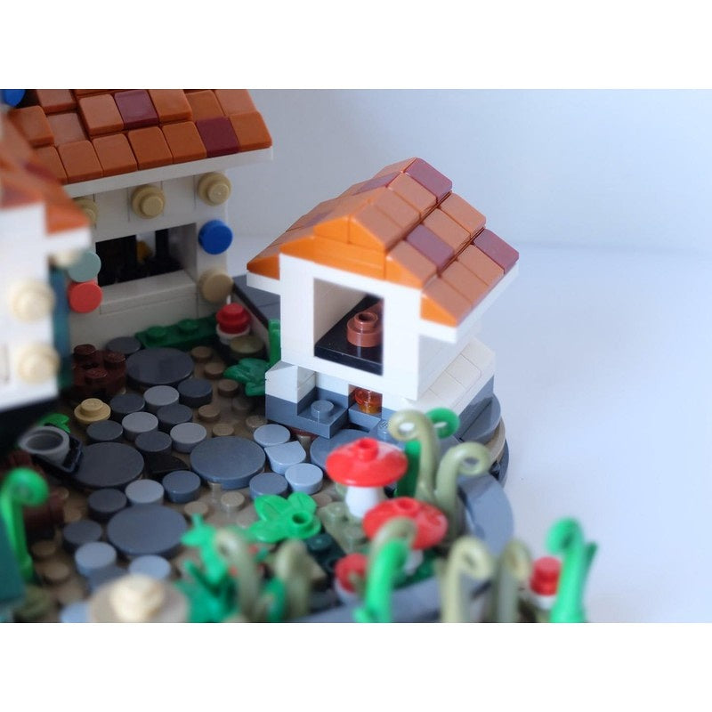 Gingerbread House Fantasy MOC Building Kit - 2