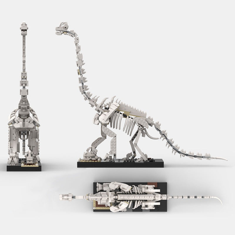 Giraffatitan Skeleton MOC Fossil Building Kit | Dinosaur Display Model - 2