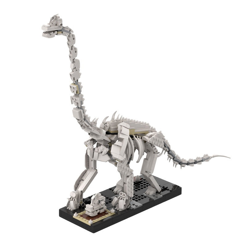 Giraffatitan Skeleton MOC Fossil Building Kit | Dinosaur Display Model - 3