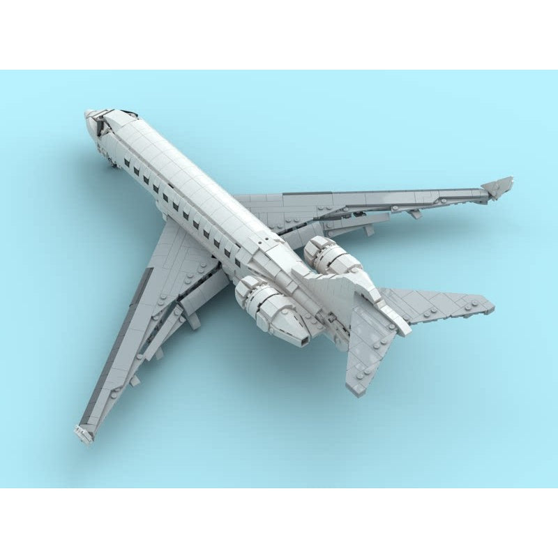 Global 6000 Long-Range Twin-Engine Private Jet MOC Building Kit - 4