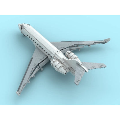 Global 6000 Long-Range Twin-Engine Private Jet MOC Building Kit - 4