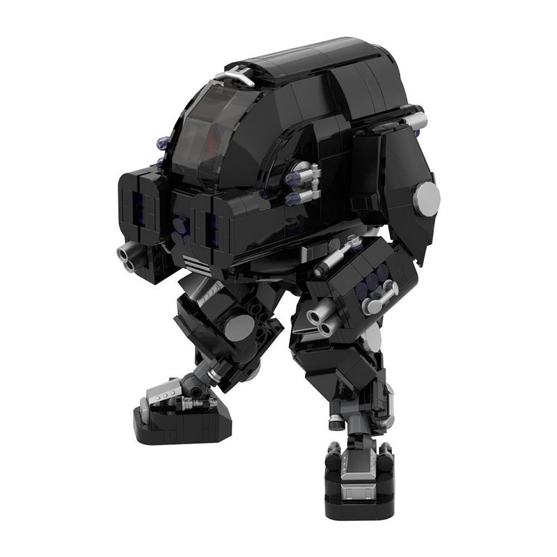Goliath Mech MOC Building Kit | Heavy Combat Robot Figure Model - 4