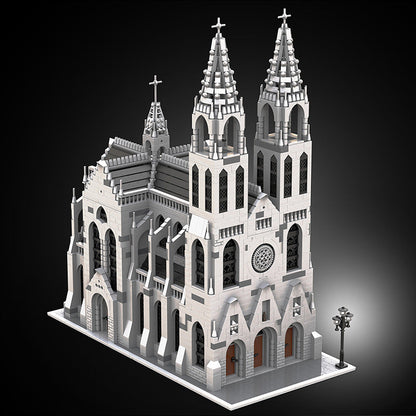 Gothic Cathedral Building Kit | LEGO-Compatible MOC - 2
