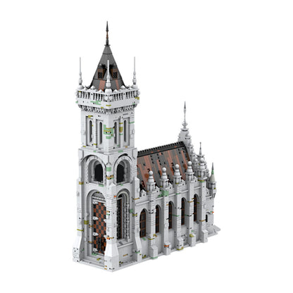 Gothic Church Building Kit | LEGO-Compatible MOC - 1