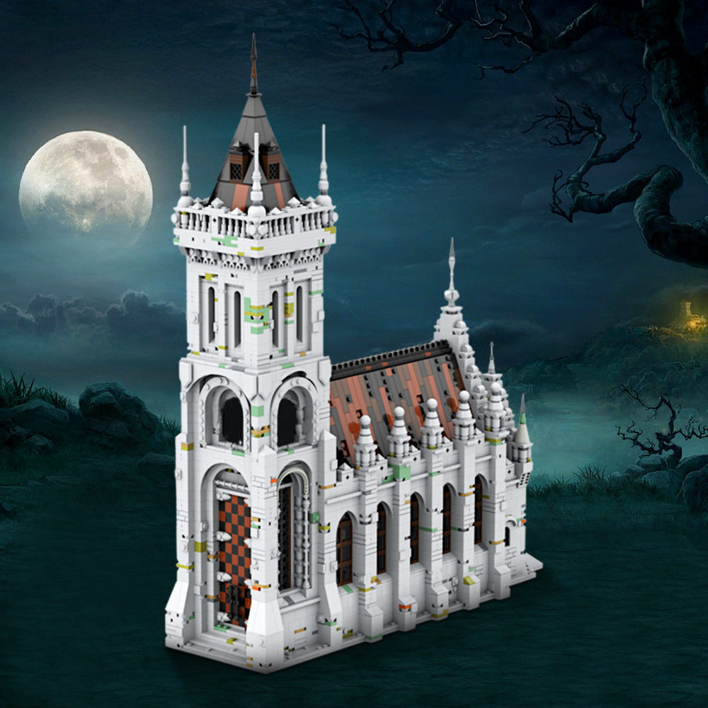 Gothic Church Building Kit | LEGO-Compatible MOC - 2