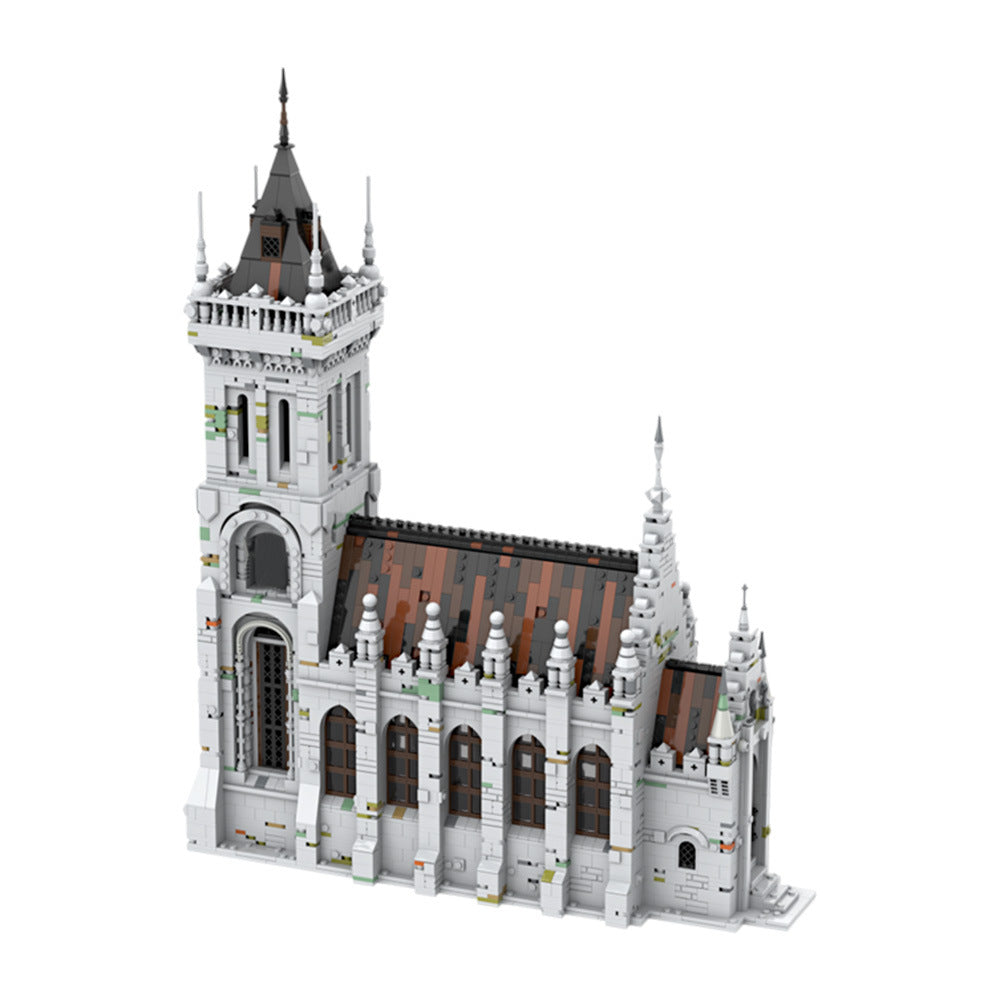 Gothic Church Building Kit | LEGO-Compatible MOC - 3
