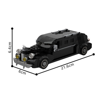Gothic Family Limousine Building Kit | LEGO-Compatible MOC - 1
