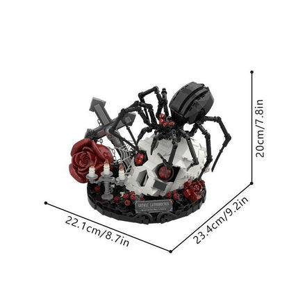 Gothic Flower Spider MOC Animal Model Building Kit | Fantasy Creature - 3