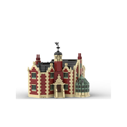 Gothic Haunted Manor MOC Victorian Architecture Building Kit - 1