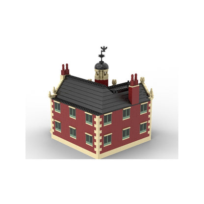 Gothic Haunted Manor MOC Victorian Architecture Building Kit - 2