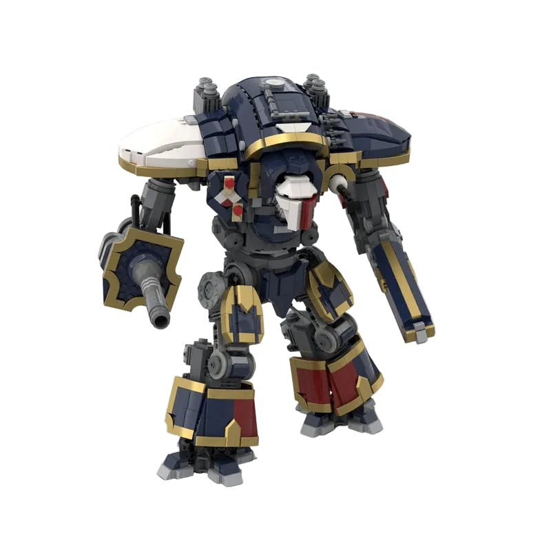 Gothic Heavy Armored Knight Mech MOC Building Kit - 1