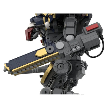 Gothic Heavy Armored Knight Mech MOC Building Kit - 3