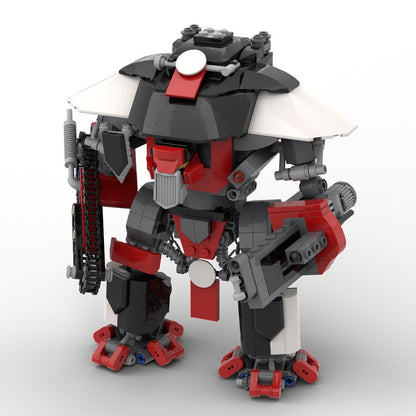 Gothic Heavy Combat Walker Building Kit | LEGO-Compatible Grimdark MOC - 7