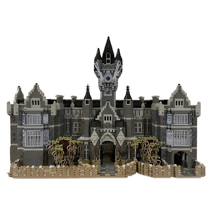 Gothic Laboratory Manor MOC Haunted Architecture Building Kit - 1