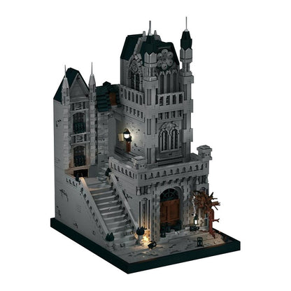 Gothic Plague City Diorama Haunted Victorian Street Building Kit | Compatible MOC - 2