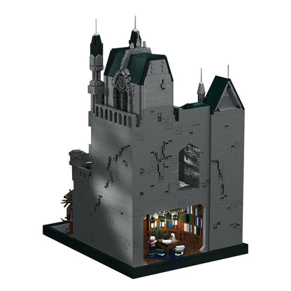 Gothic Plague City Diorama Haunted Victorian Street Building Kit | Compatible MOC - 3