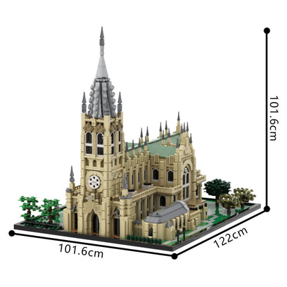 Grace Church Building Kit | NYC | Compatible MOC - 5